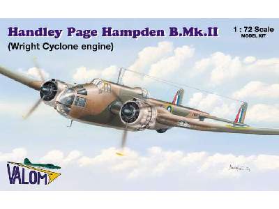 Bombowiec Handley Page Hampden B. Mk.II - Wright cyclone engine - zdjęcie 1