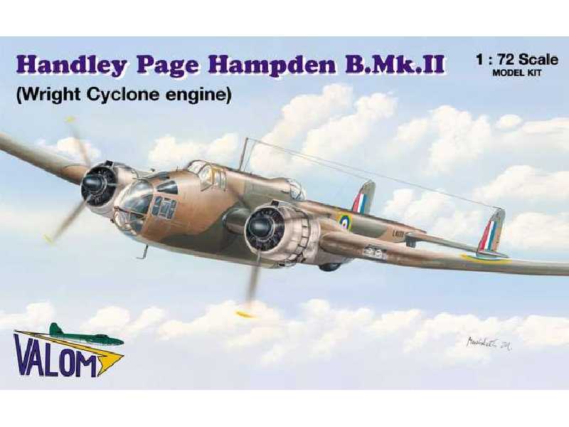 Bombowiec Handley Page Hampden B. Mk.II - Wright cyclone engine - zdjęcie 1