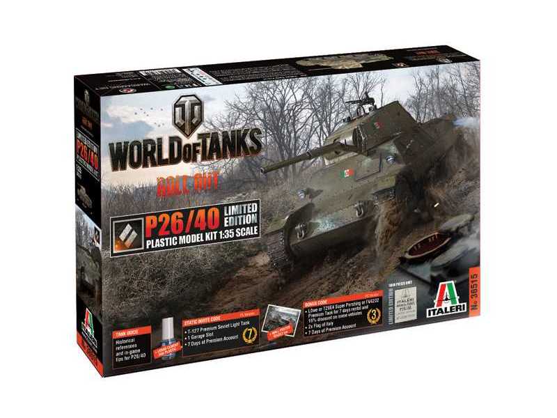 World of Tanks - P26/40 Limited Edition - zdjęcie 1 World of Tanks - P26/40 Limited Edition - zdjęcie 1