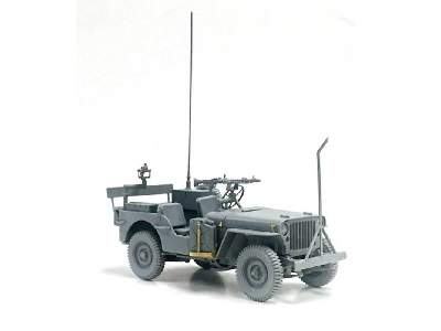 Izraelski samochód 1/4-Ton 4x4 Truck z karabinem masz. MG34  - zdjęcie 6