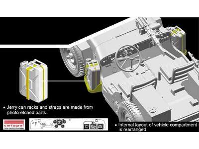 Izraelski samochód 1/4-Ton 4x4 Truck z karabinem masz. MG34  - zdjęcie 14