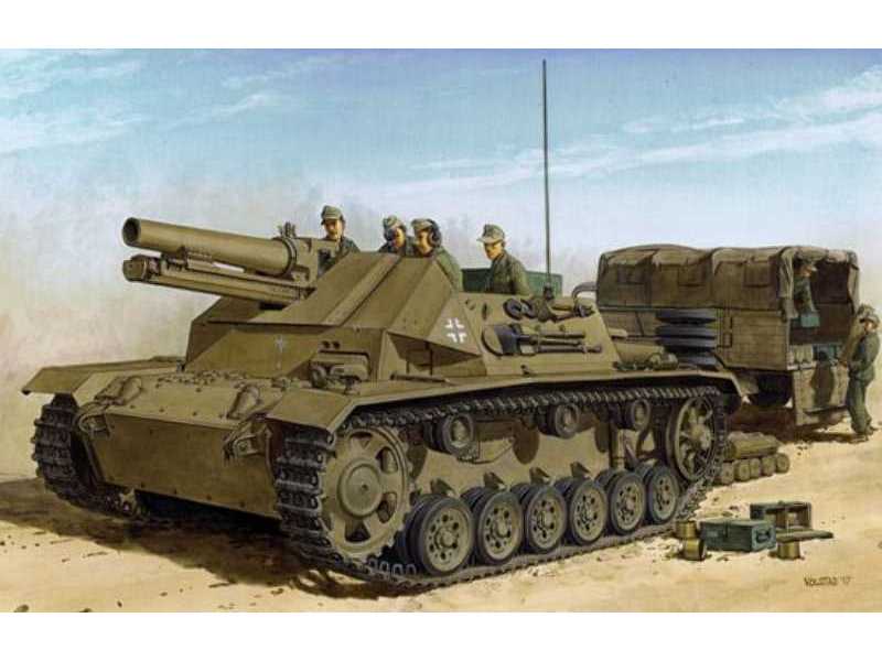 15cm s.IG.33 auf Fahrgestell Pz.Kpfw.III (Sf) - zdjęcie 1 15cm s.IG.33 auf Fahrgestell Pz.Kpfw.III (Sf) - zdjęcie 1