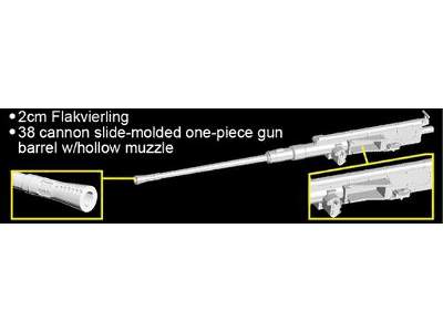 Wagon węglarka Typ Ommr z działkiem 2cm Flakvierling 38 - zdjęcie 4