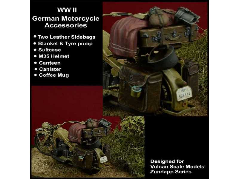 II W.Ś. German Motorcycle Accessories - zdjęcie 1 II W.Ś. German Motorcycle Accessories - zdjęcie 1