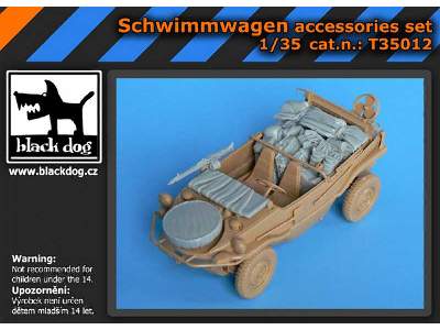 Schwimmwagen Accessories Set For Tamiya - zdjęcie 6