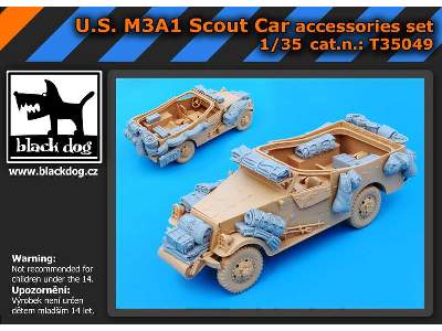 US M3a1 Scout Car For Hobby Boss - zdjęcie 4