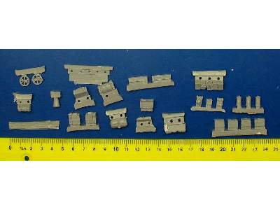 Bren Carrier Accessories Set For Tamiya 32518, 28 Resin Parts - zdjęcie 6