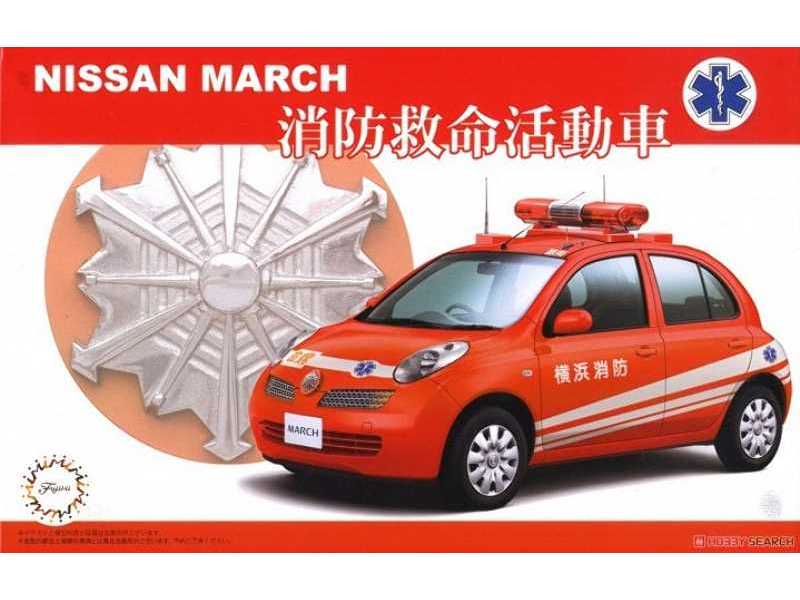Nissan March Life-saving Activity Vehicle - zdjęcie 1 Nissan March Life-saving Activity Vehicle - zdjęcie 1