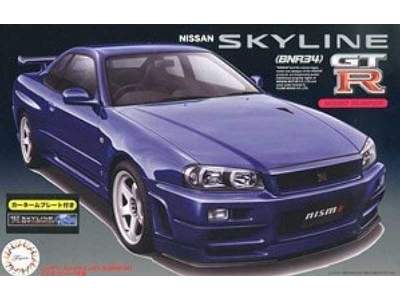 Nissan Skyline Gt-r (R34) With Car Name Plate - zdjęcie 1