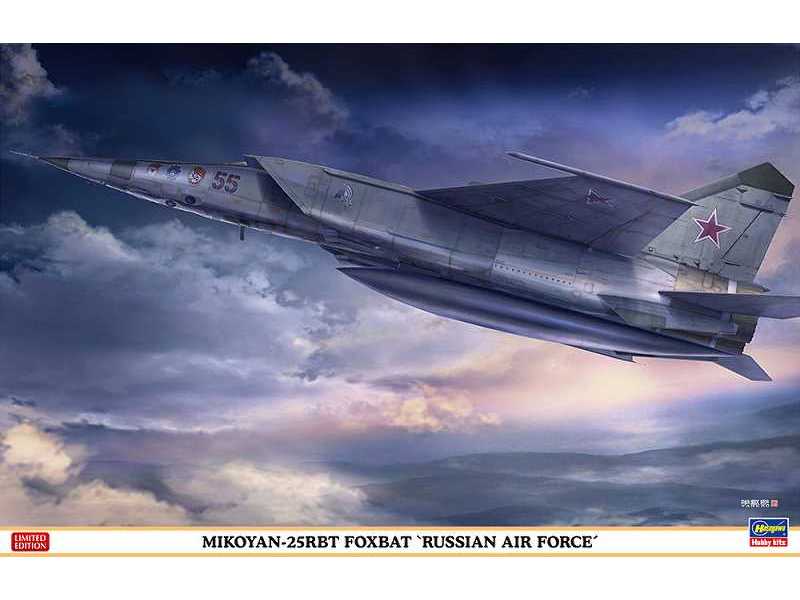 Mikoyan-25rbt Foxbat Russian Air Force - zdjęcie 1 Mikoyan-25rbt Foxbat Russian Air Force - zdjęcie 1