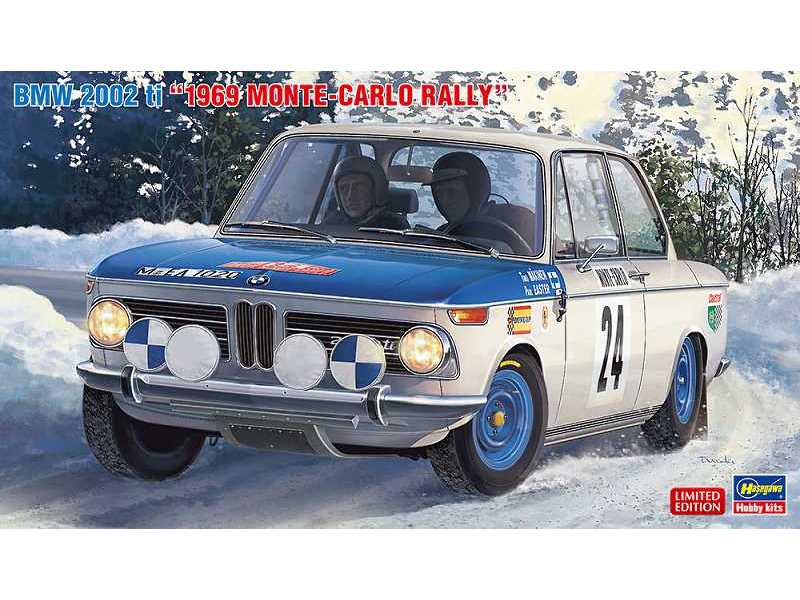 Bmw 2002ti 1969 Monte-carlo Rally - zdjęcie 1 Bmw 2002ti 1969 Monte-carlo Rally - zdjęcie 1