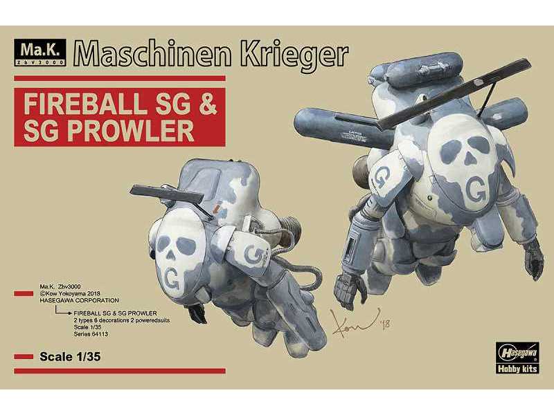 Maschinen Krieger Fireball Sg & Sg Prowler - zdjęcie 1 Maschinen Krieger Fireball Sg & Sg Prowler - zdjęcie 1