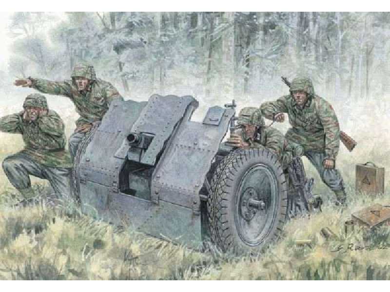 7.5cm Light Howitzer with Servants - zdjęcie 1