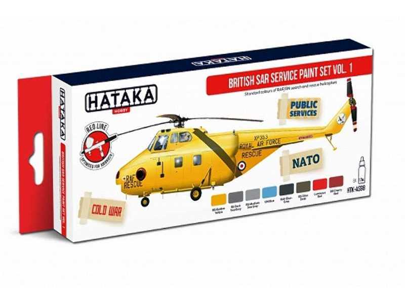 As98 British Sar Service Paint Set.Vol.1 - zdjęcie 1