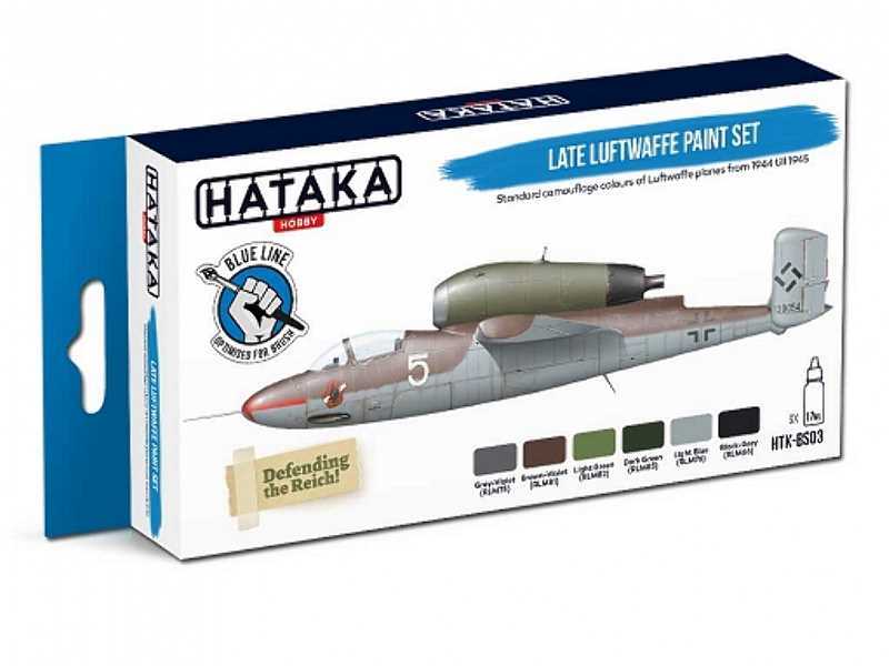 Htk-bs03 Late Luftwaffe Paint Set - zdjęcie 1 Htk-bs03 Late Luftwaffe Paint Set - zdjęcie 1