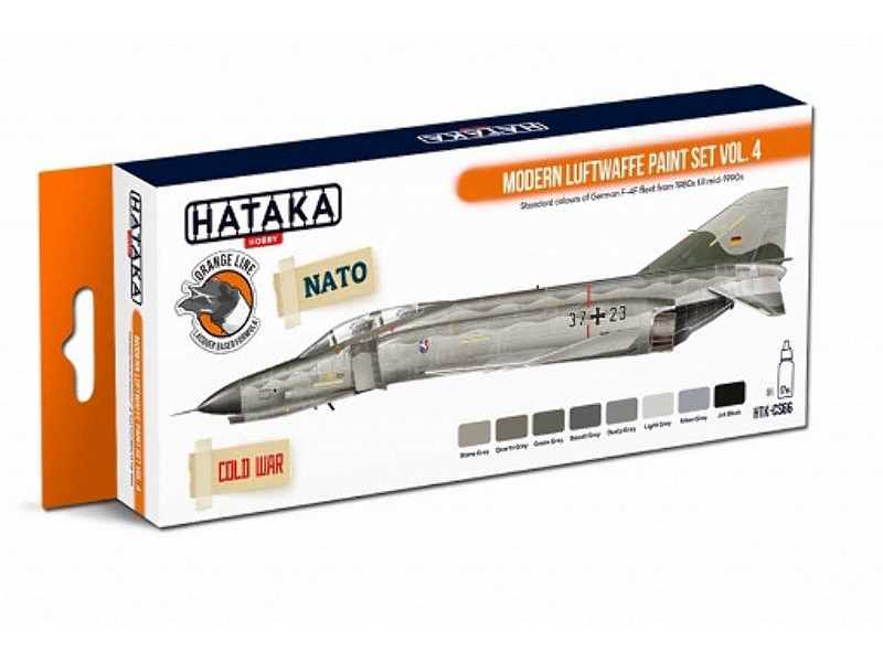 Htk-cs66 Modern Luftwaffe Paint Set Vol.4 - zdjęcie 1 Htk-cs66 Modern Luftwaffe Paint Set Vol.4 - zdjęcie 1