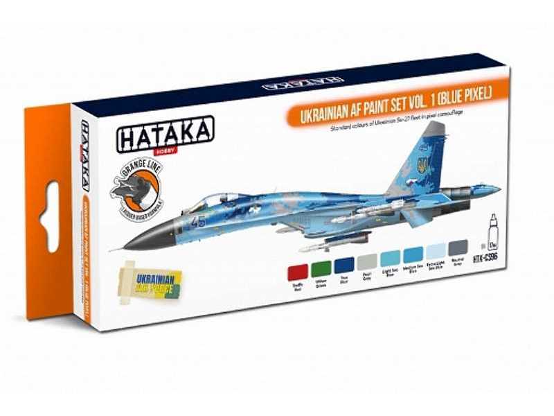 Htk-cs96 Ukrainian Af Paint Set V.1(Blue Pixel) - zdjęcie 1