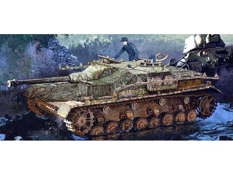 Sd.Kfz.167 StuG.IV Early Production w/Zimmerit - zdjęcie 1 Sd.Kfz.167 StuG.IV Early Production w/Zimmerit - zdjęcie 1