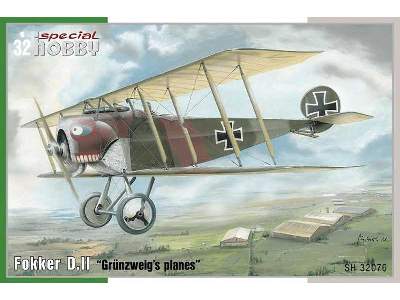 Fokker D.II Grünzweigs Planes - zdjęcie 1