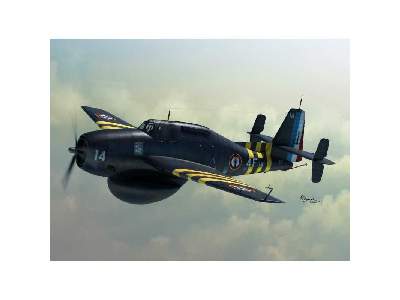 Eastern TBM-3W Avenger Guppy l´Aeronavale, Kon. Marine - zdjęcie 1