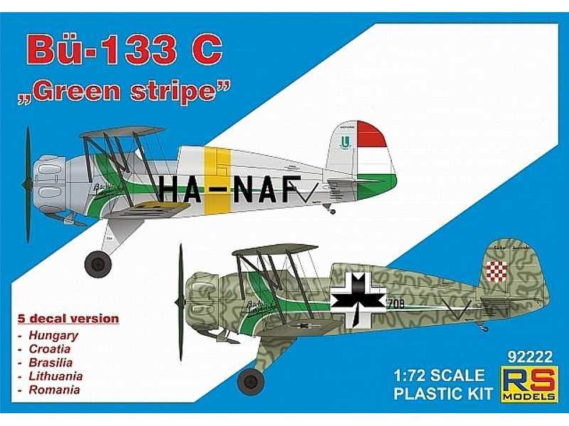 Bucker 133 C Green stripe - zdjęcie 1 Bucker 133 C Green stripe - zdjęcie 1
