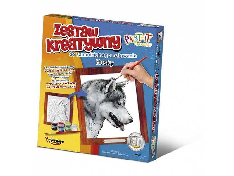 Zestaw Kreatywny Husky - zdjęcie 1