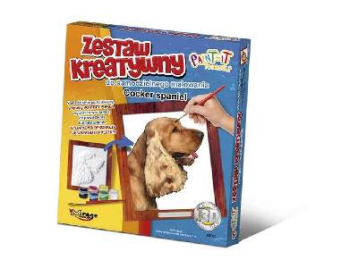 Zestaw Kreatywny Cocker Spaniel - zdjęcie 1