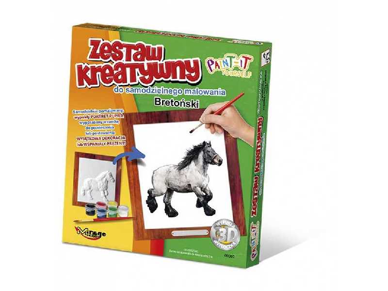 Zestaw Kreatywny Koń Bretoński - zdjęcie 1 Zestaw Kreatywny Koń Bretoński - zdjęcie 1