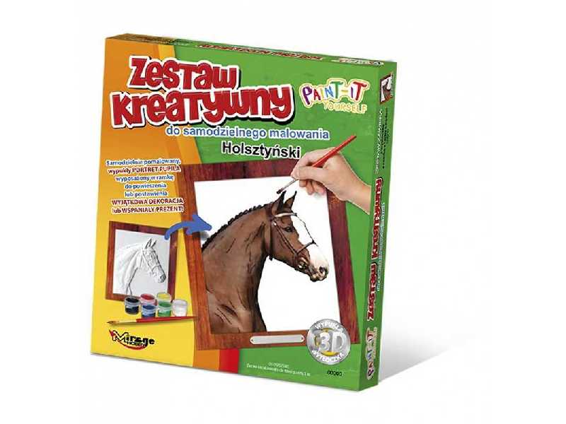 Zestaw Kreatywny Koń Holsztyński - zdjęcie 1 Zestaw Kreatywny Koń Holsztyński - zdjęcie 1