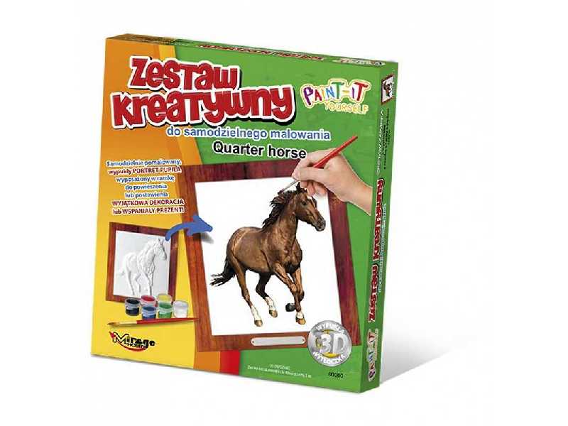 Zestaw Kreatywny Koń Quarter Horse - zdjęcie 1 Zestaw Kreatywny Koń Quarter Horse - zdjęcie 1