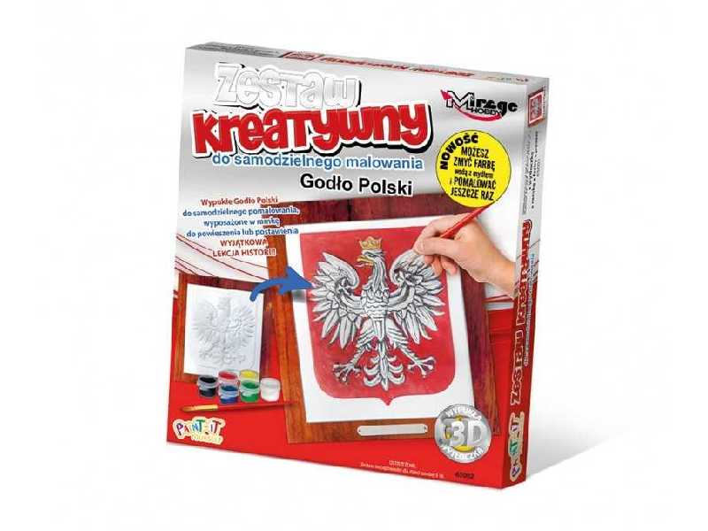 Zestaw Kreatywny Godło Polski - zdjęcie 1 Zestaw Kreatywny Godło Polski - zdjęcie 1