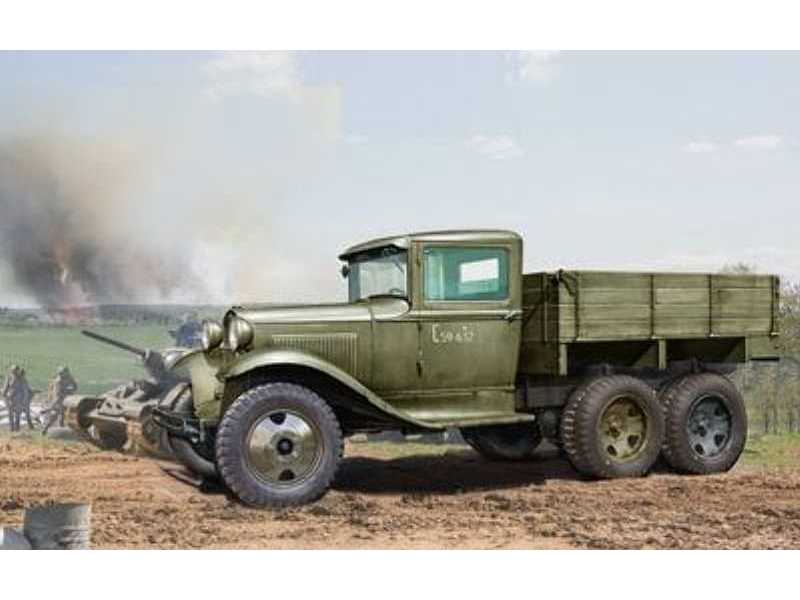 Dvukhtonka GAZ-AAA 2-ton sowiecka ciężarówka - zdjęcie 1 Dvukhtonka GAZ-AAA 2-ton sowiecka ciężarówka - zdjęcie 1
