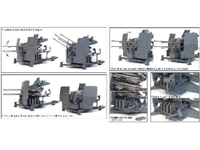 Działo przeciwlotnicze 2cm Flakvierling 38 Mid Production - zdjęcie 2