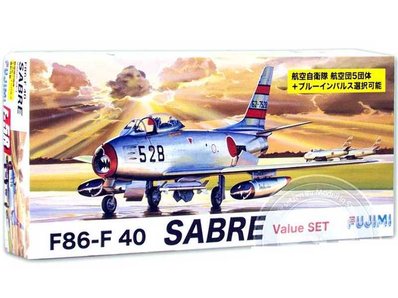 F-58 JASDF F86-F 40 Sabre Value Set - zdjęcie 1 F-58 JASDF F86-F 40 Sabre Value Set - zdjęcie 1
