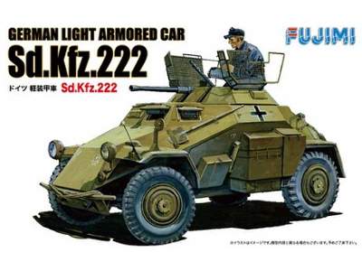 WA-19 Sd.Kfz.222 niemiecki lekki samochód pancerny - zdjęcie 1