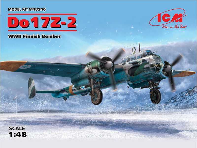 Dornier Do 17Z-2 - fiński bombowiec - II W.Ś. - zdjęcie 1