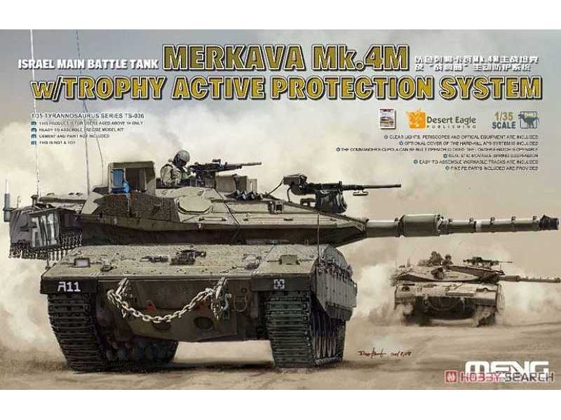 Merkava Mk.4M z systemem obrony aktywnej Trophy - zdjęcie 1