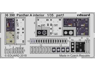 Panther A interior 1/35 - zdjęcie 1