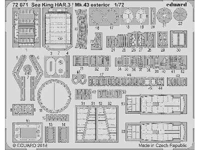 Sea King HAR.3 / Mk.43 exterior 1/72 - zdjęcie 1