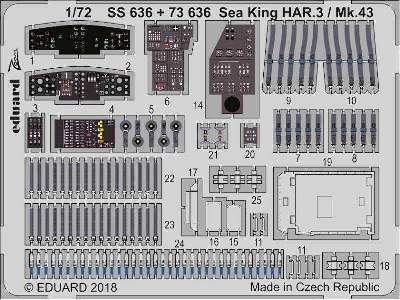 Sea King HAR.3 / Mk.43 interior 1/72 - zdjęcie 1