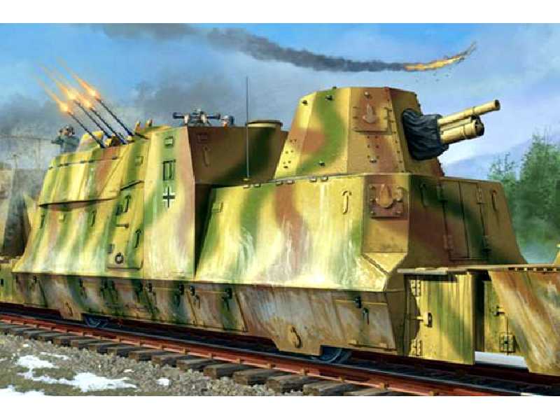 Niemiecki wagon pancerny Kanonen und Flakwagen - zdjęcie 1 Niemiecki wagon pancerny Kanonen und Flakwagen - zdjęcie 1