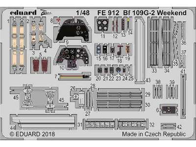 Bf 109G-2 Weekend 1/48 - zdjęcie 1