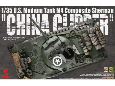 U.S. Medium Tank M4 Composite Sherman China Clipper - zdjęcie 1