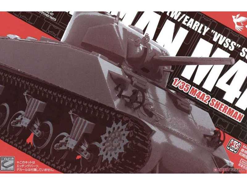 M4A2 Sherman Direct Vision with Early VVSS With T49 Tracks - zdjęcie 1
