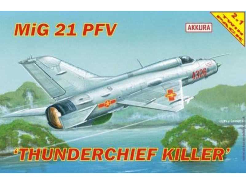 Mig 21 Pfv Thunderchief Killer - 2+1 Twin Pack - zdjęcie 1 Mig 21 Pfv Thunderchief Killer - 2+1 Twin Pack - zdjęcie 1