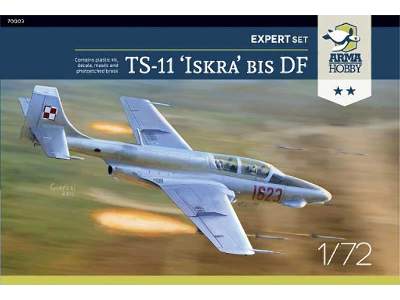 Ts-11 Iskra Expert Set Silver Model Plastikowy - zdjęcie 1