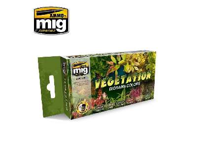 A.Mig Vegetation Diorama Colors Set - zdjęcie 1