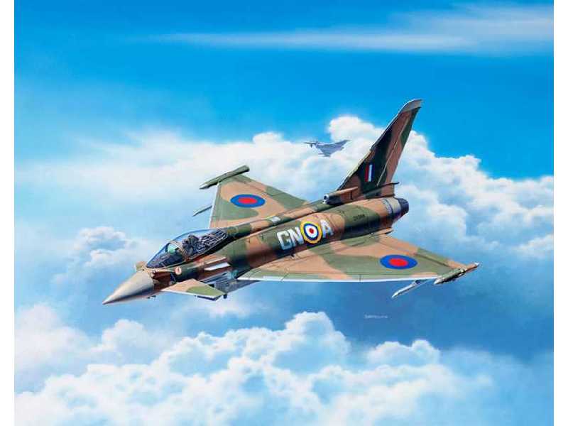 Legendy brytyjskiego lotnictwa: Eurofighter Typhoon RAF - zdjęcie 1 Legendy brytyjskiego lotnictwa: Eurofighter Typhoon RAF - zdjęcie 1