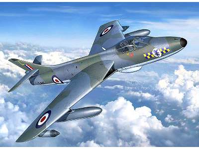 Hawker Hunter FGA - 100 lat RAFu - zestaw podarunkowy - zdjęcie 1