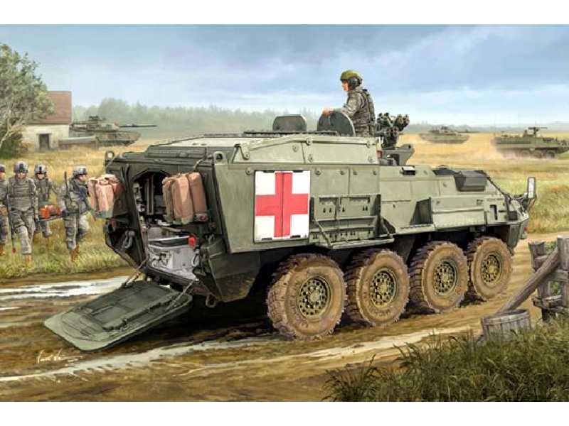 Transporter M1133 Stryker MEV - ambulans - zdjęcie 1 Transporter M1133 Stryker MEV - ambulans - zdjęcie 1